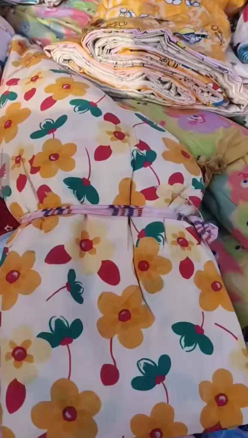 Wholesale Kids Cotton Fabric Stocklot | Cartoon & Floral Cotton Fabric for Children's Clothing