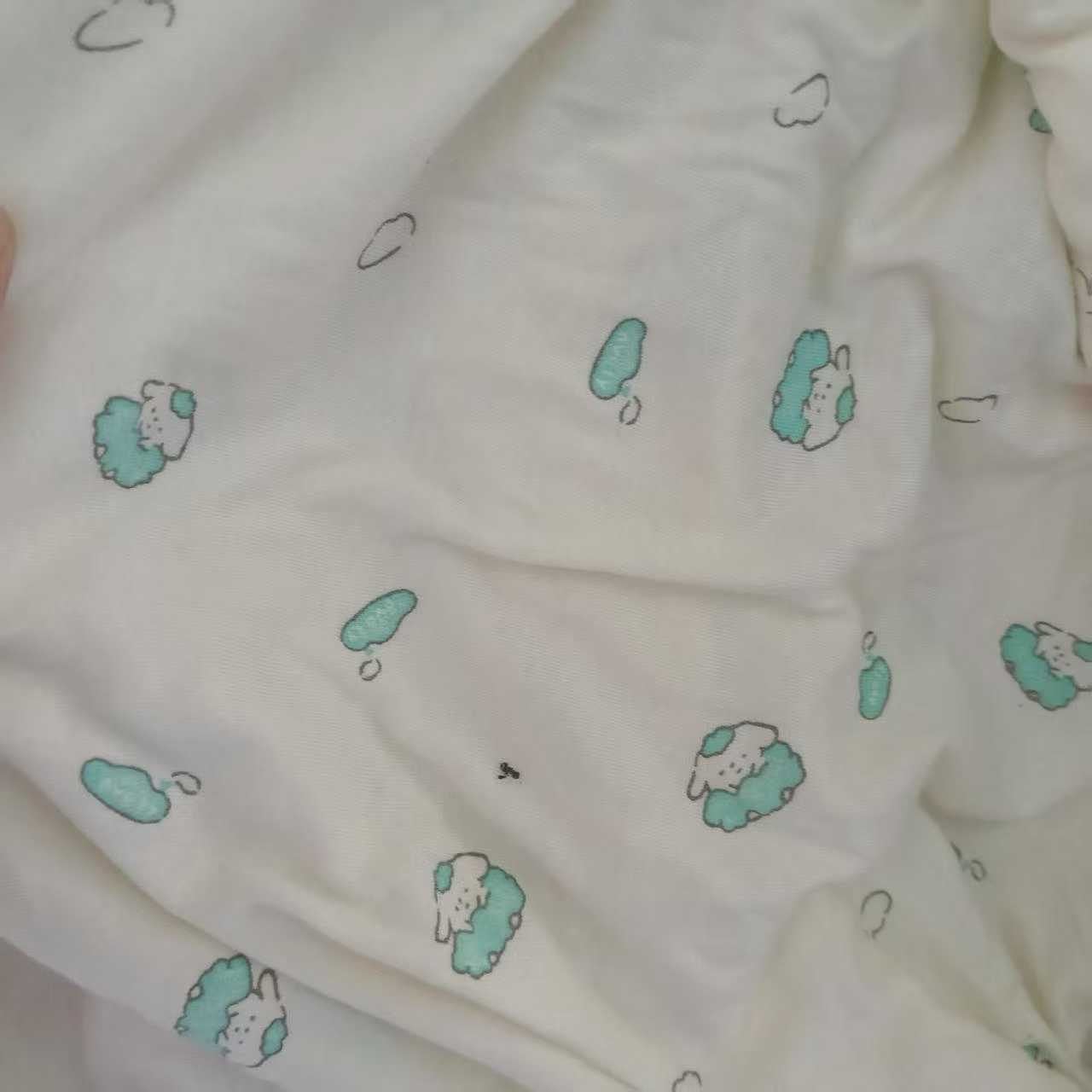 100% Cotton Jersey Knit Fabric Scraps | Cartoon Prints, 1-10m Pieces