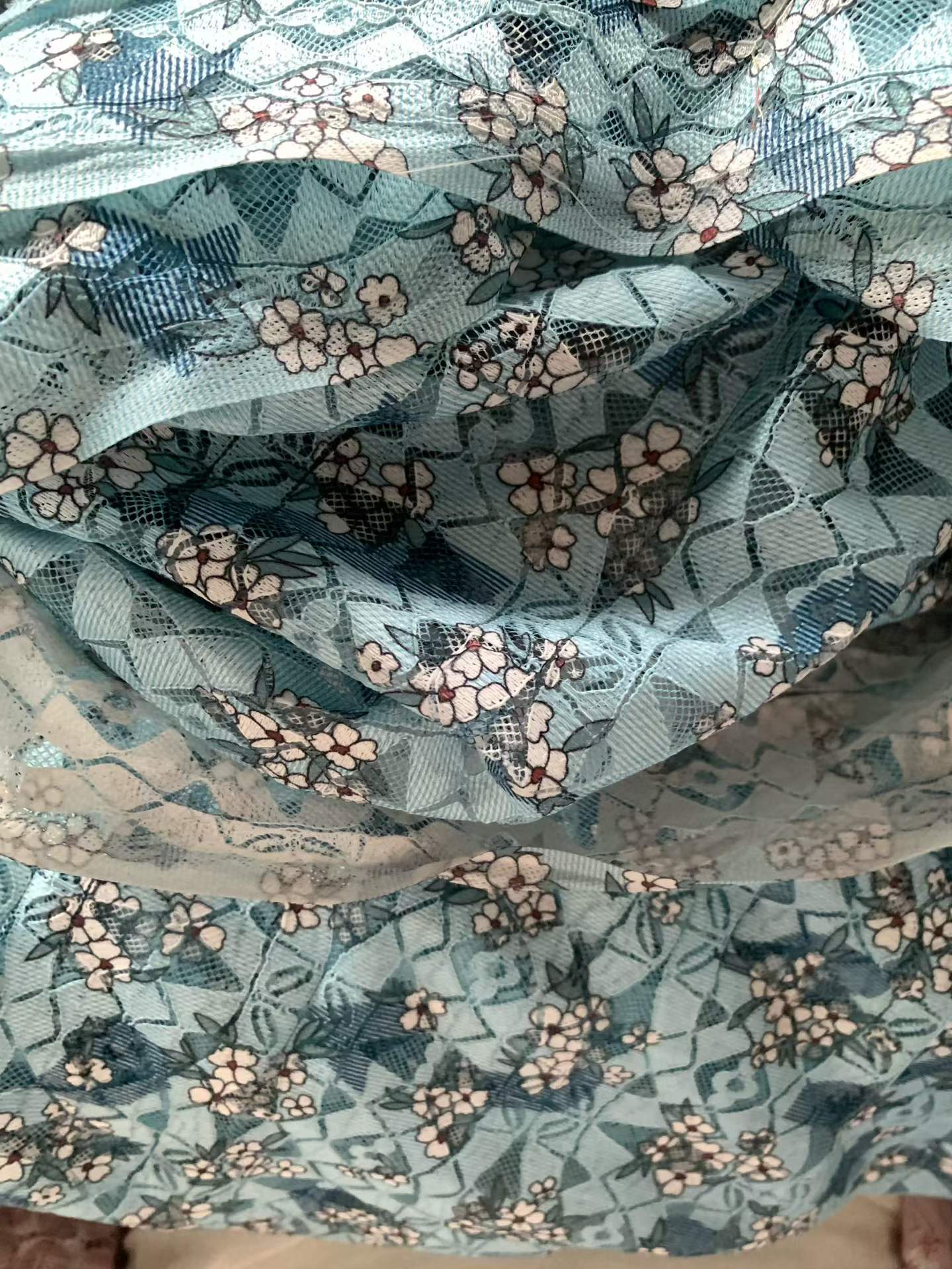 Lace Printed Fabric Rolls | Stretch & Non-Stretch Wholesale Lace Fabric