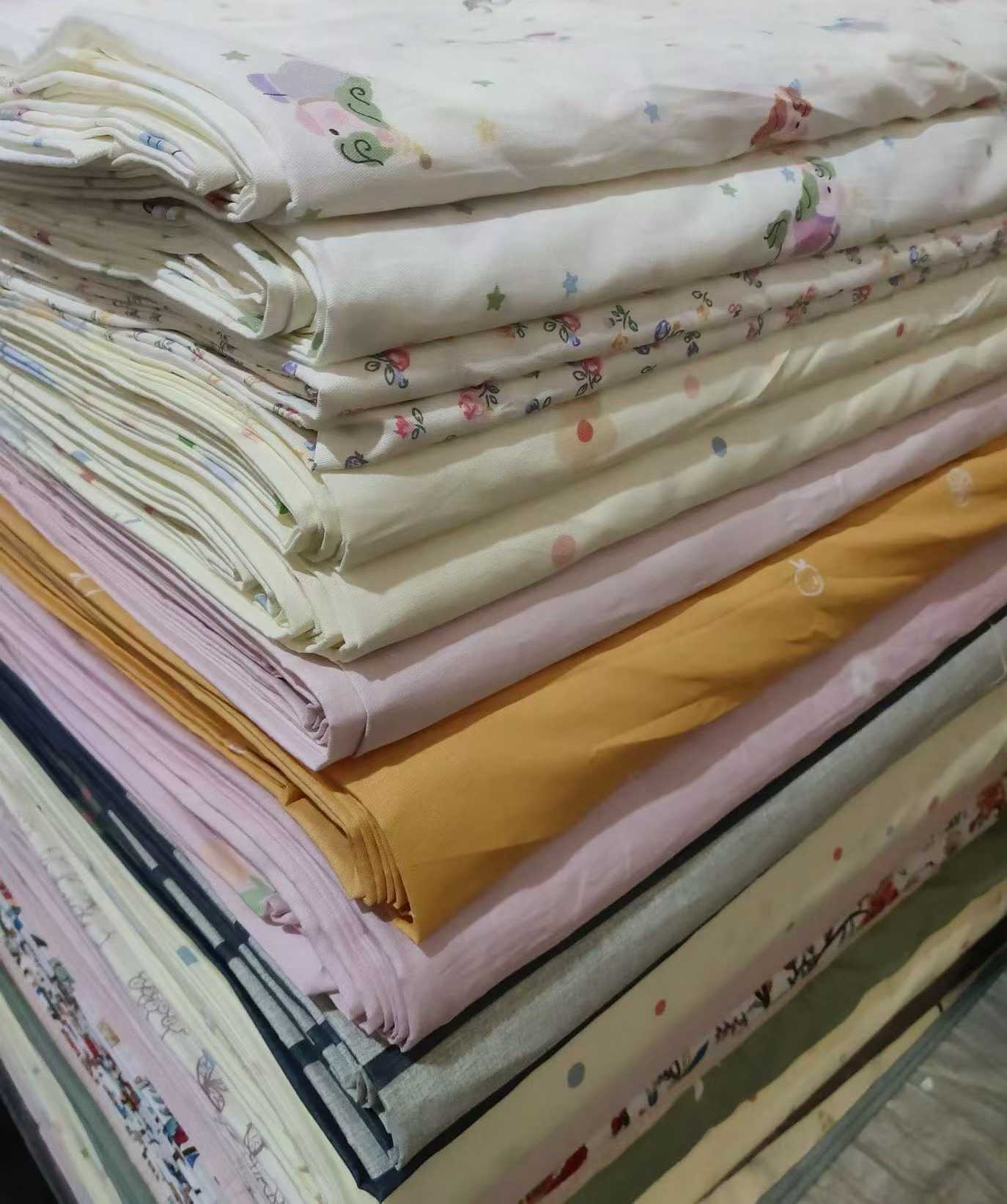 Grade B Pure Cotton Fabric For Bedding Set Making