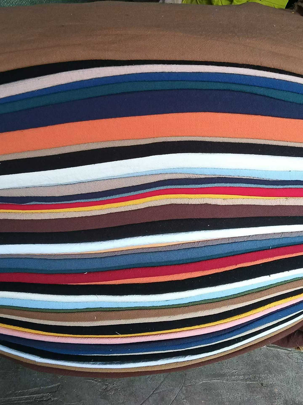 1-10M Cotton Linen Fabric Remnants - Bulk Jacquard Stock Linen Cotton Blend Fabric for Garment & Home Textiles, MOQ 100KG