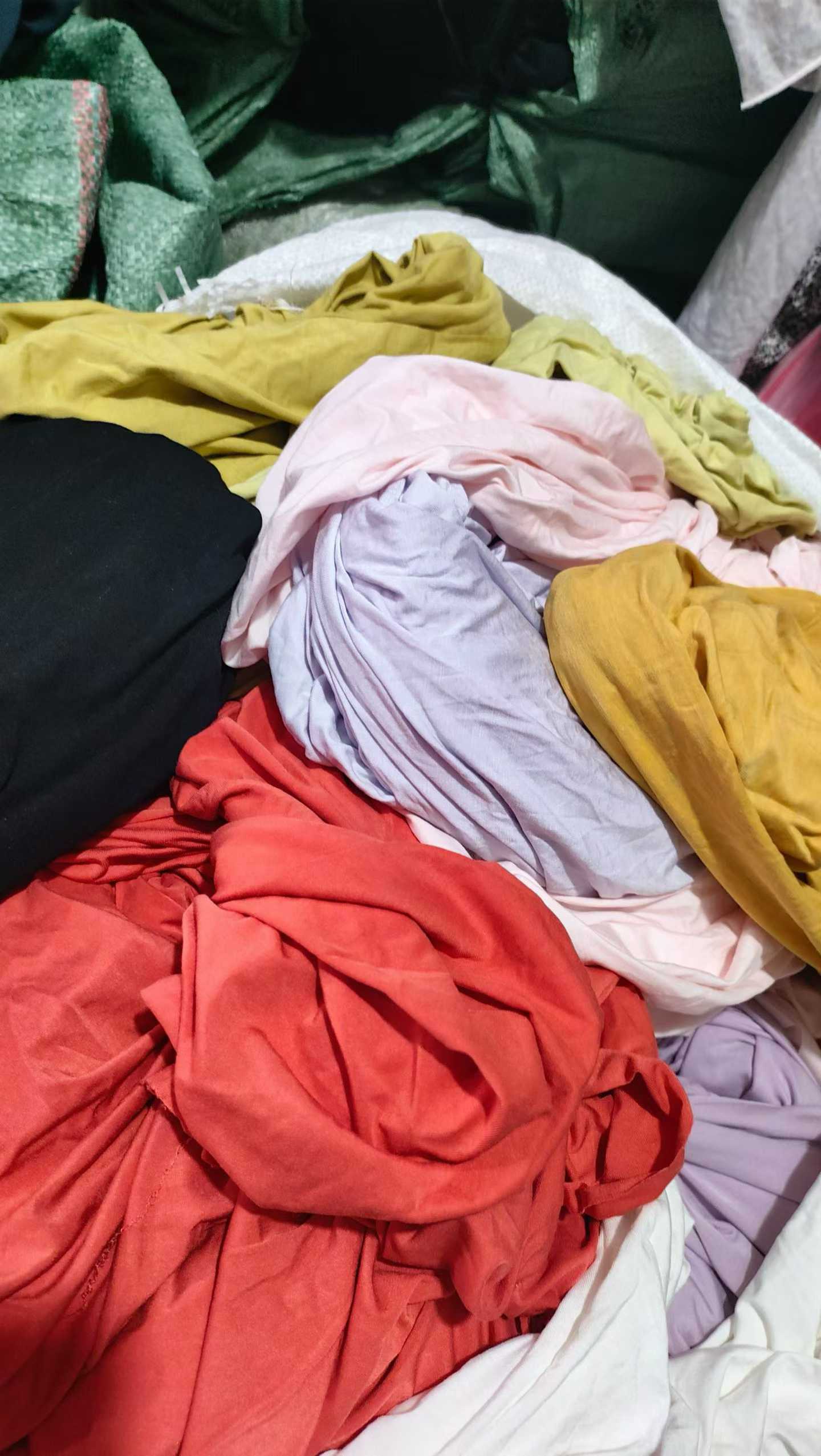 1-10M Solid Color Lenzing Modal Fabric - 500-800KG Stock Modal Cotton Blend Fabric, Multi-Colors