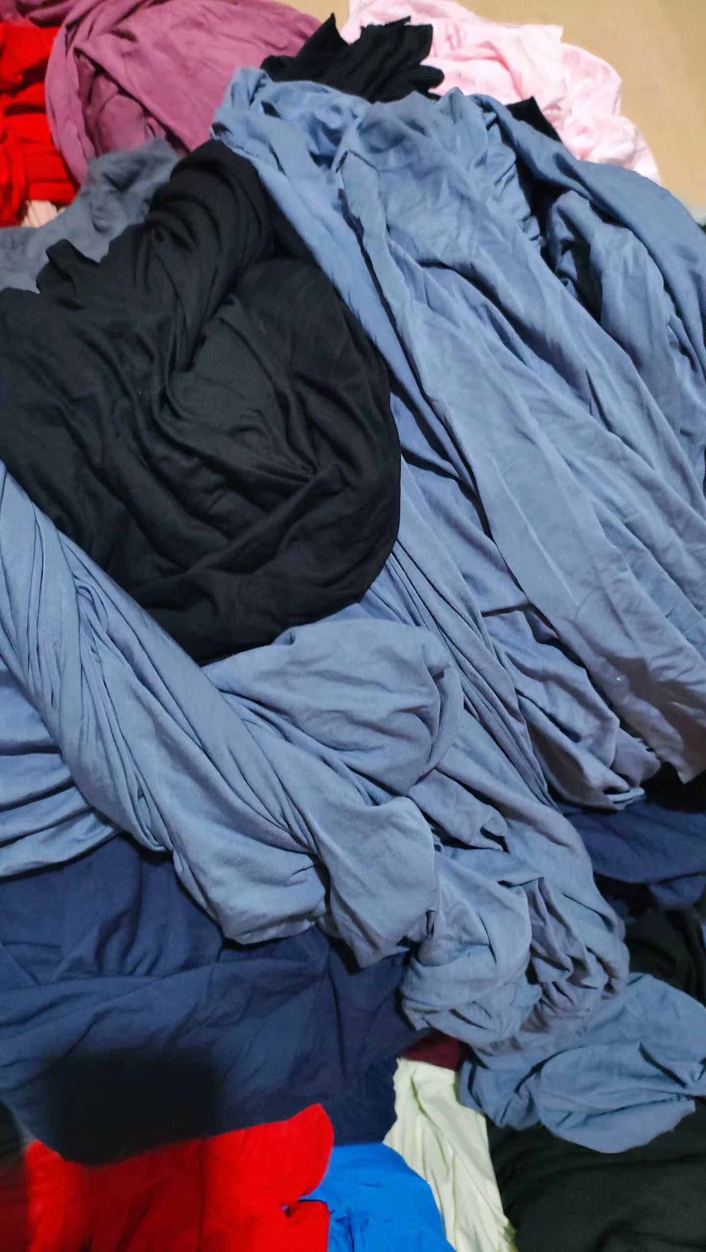 1-10M Solid Color Lenzing Modal Fabric - 500-800KG Stock Modal Cotton Blend Fabric, Multi-Colors