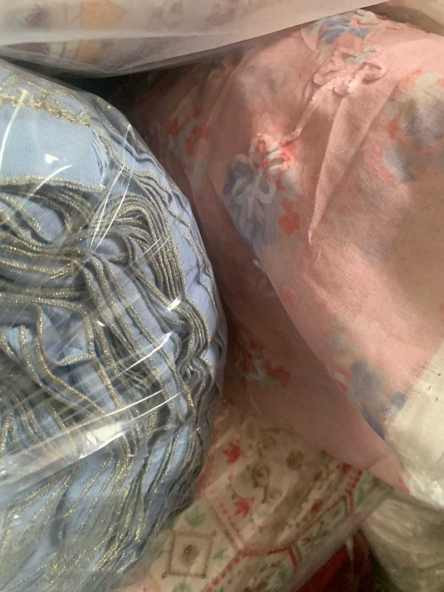 Small Roll Tencel Cotton Embroidery Fabric - 400-500KG Fashion Embroidery Fabric, Unique Patterns