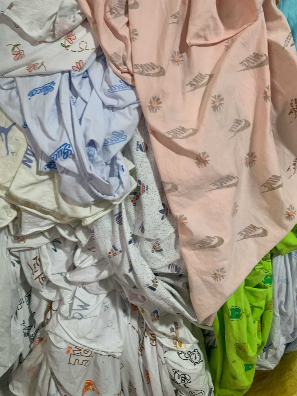 1-10M Branded Cotton Lycra Fabric - 300KG+ Printed Cotton Jersey Fabric with 4-Way Stretch