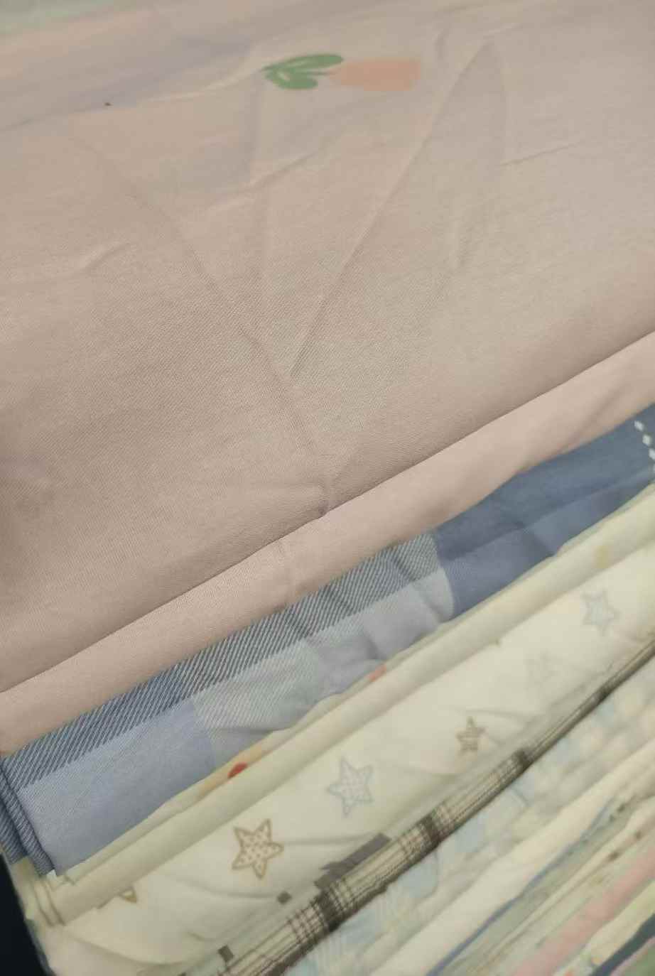 2-10M 40S Twill Cotton Fabric - 235cm Width Printed Cotton Fabric for Home Textiles