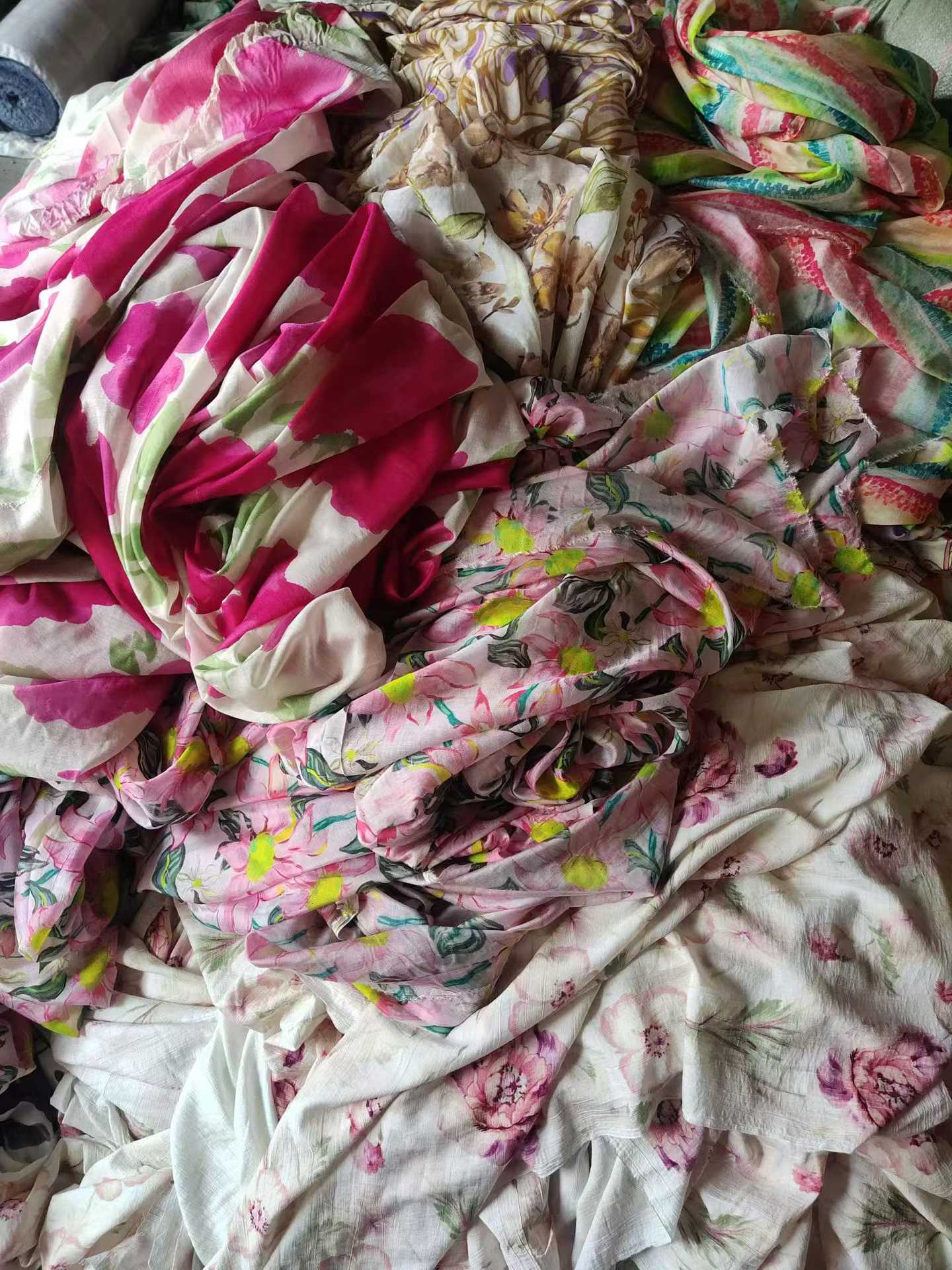 2-15m Ultra-Thin Tencel Cotton Fabric - 8m Per KG Silk-Like Cotton Fabric Remnants