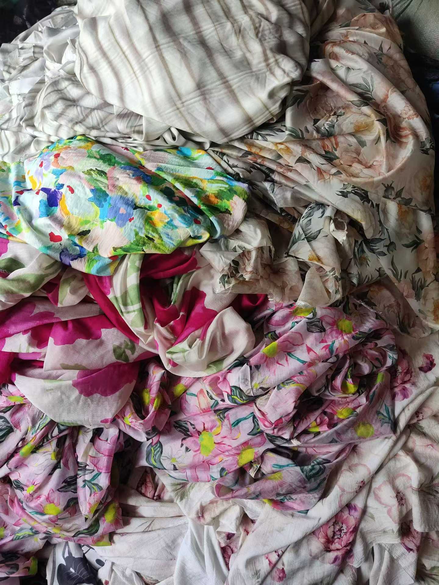 2-15m Ultra-Thin Tencel Cotton Fabric - 8m Per KG Silk-Like Cotton Fabric Remnants