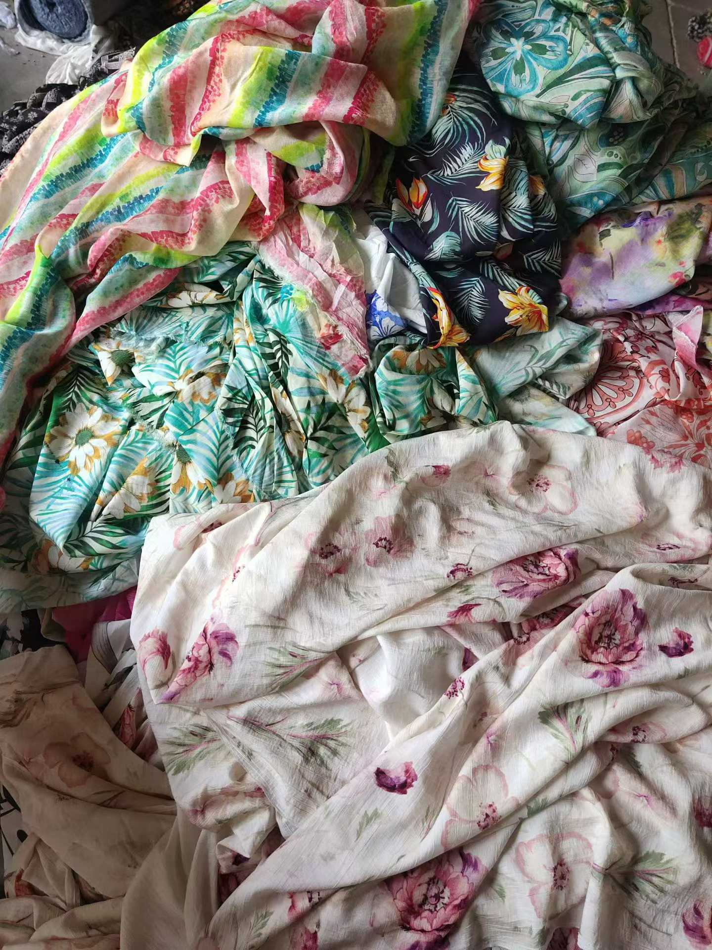 2-15m Ultra-Thin Tencel Cotton Fabric - 8m Per KG Silk-Like Cotton Fabric Remnants