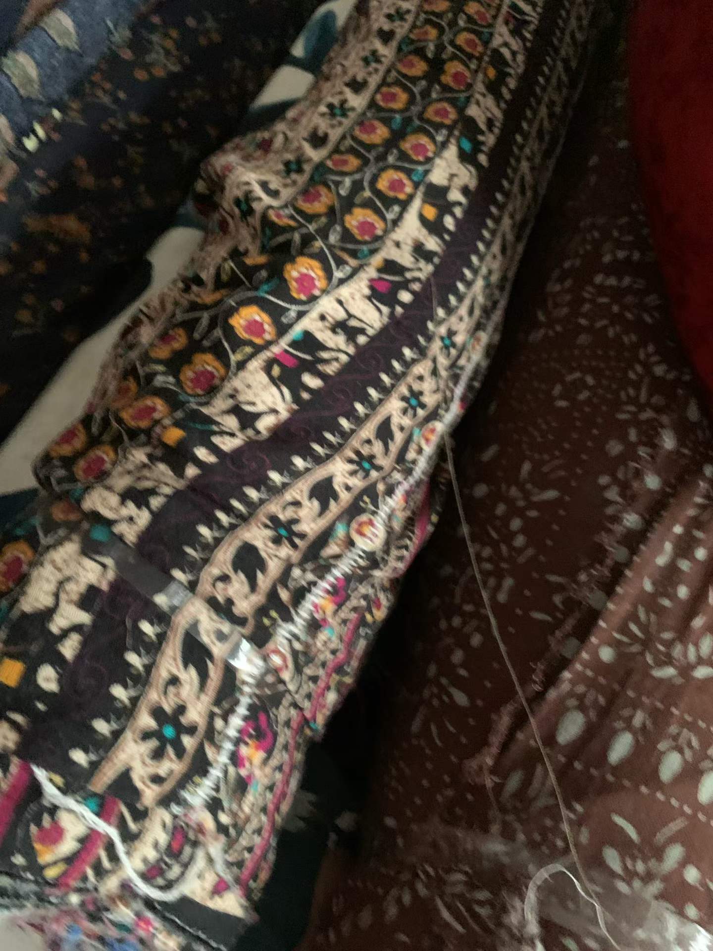 Linen Cotton Floral Fabric Rolls | Bulk Assorted Prints for Dresses, Shirts & DIY Projects