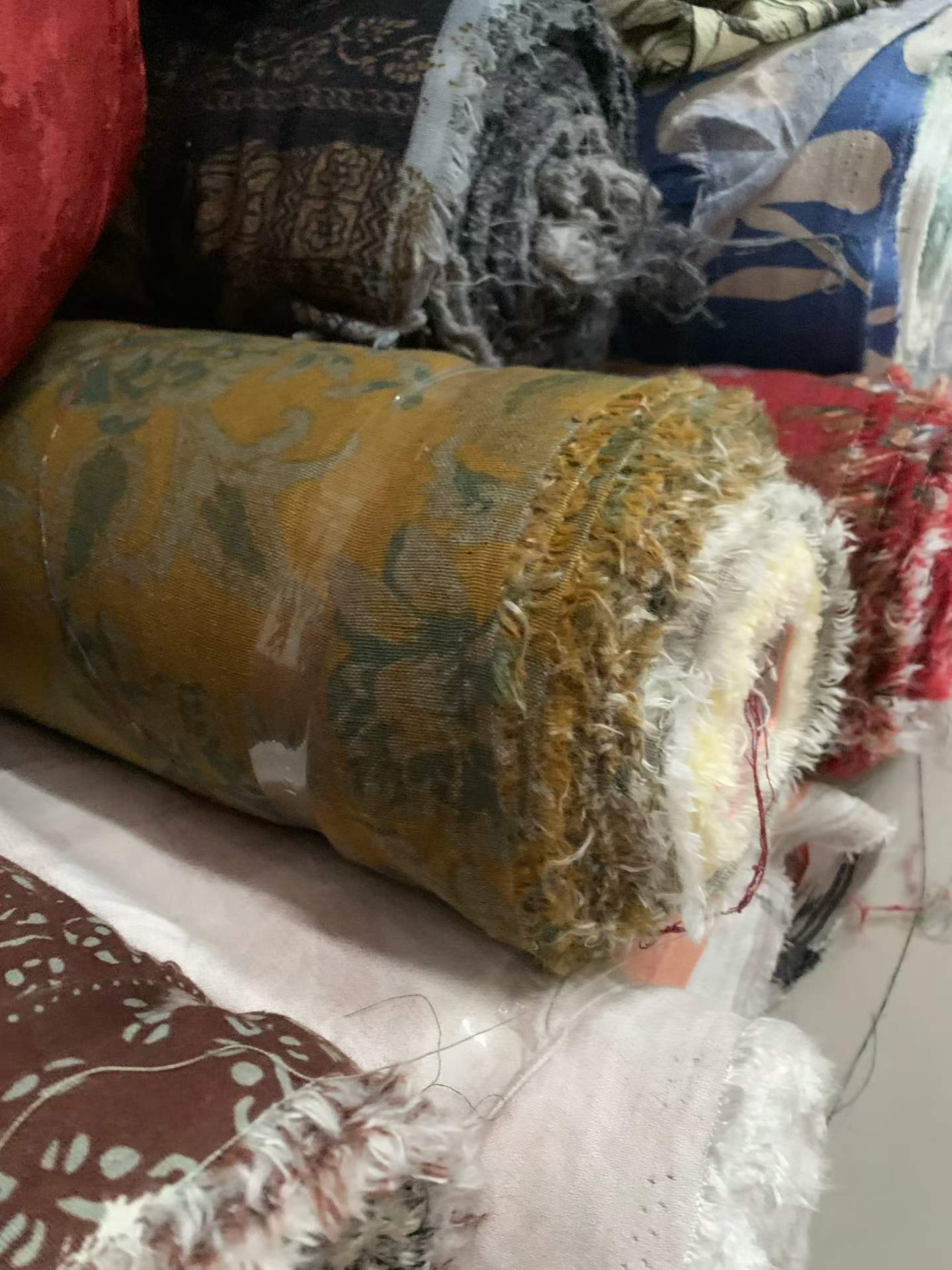 Linen Cotton Floral Fabric Rolls | Bulk Assorted Prints for Dresses, Shirts & DIY Projects