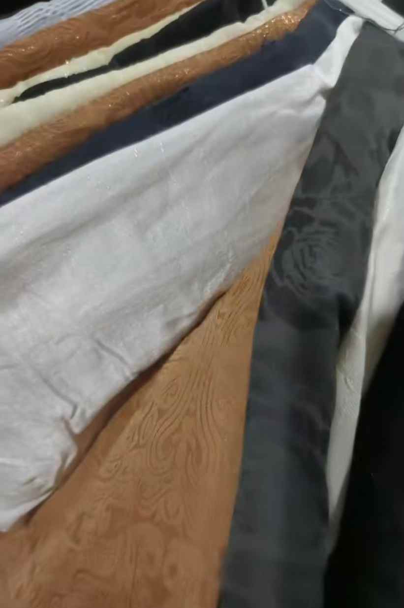 Tencel Jacquard Linen Cotton Scraps | Bulk Viscose Blend for Garments, Dresses & Crafts