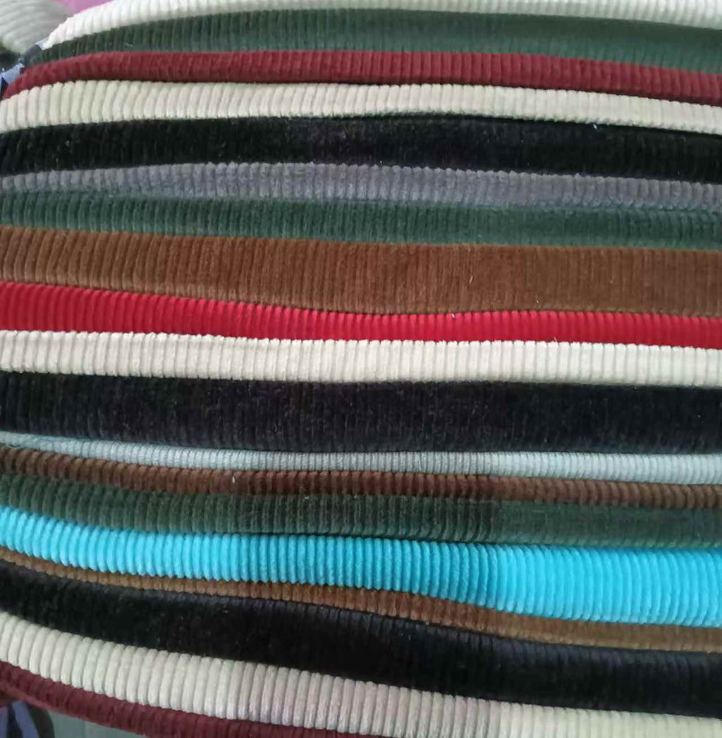 Cotton Corduroy Fabric Scraps - Solid Color Bulk Stock, Soft 100% Cotton Corduroy Remnants for Sewing, DIY Crafts, Clothing & Home Decor | Wholesale Surplus Fabric for Small Business & Hobbyists