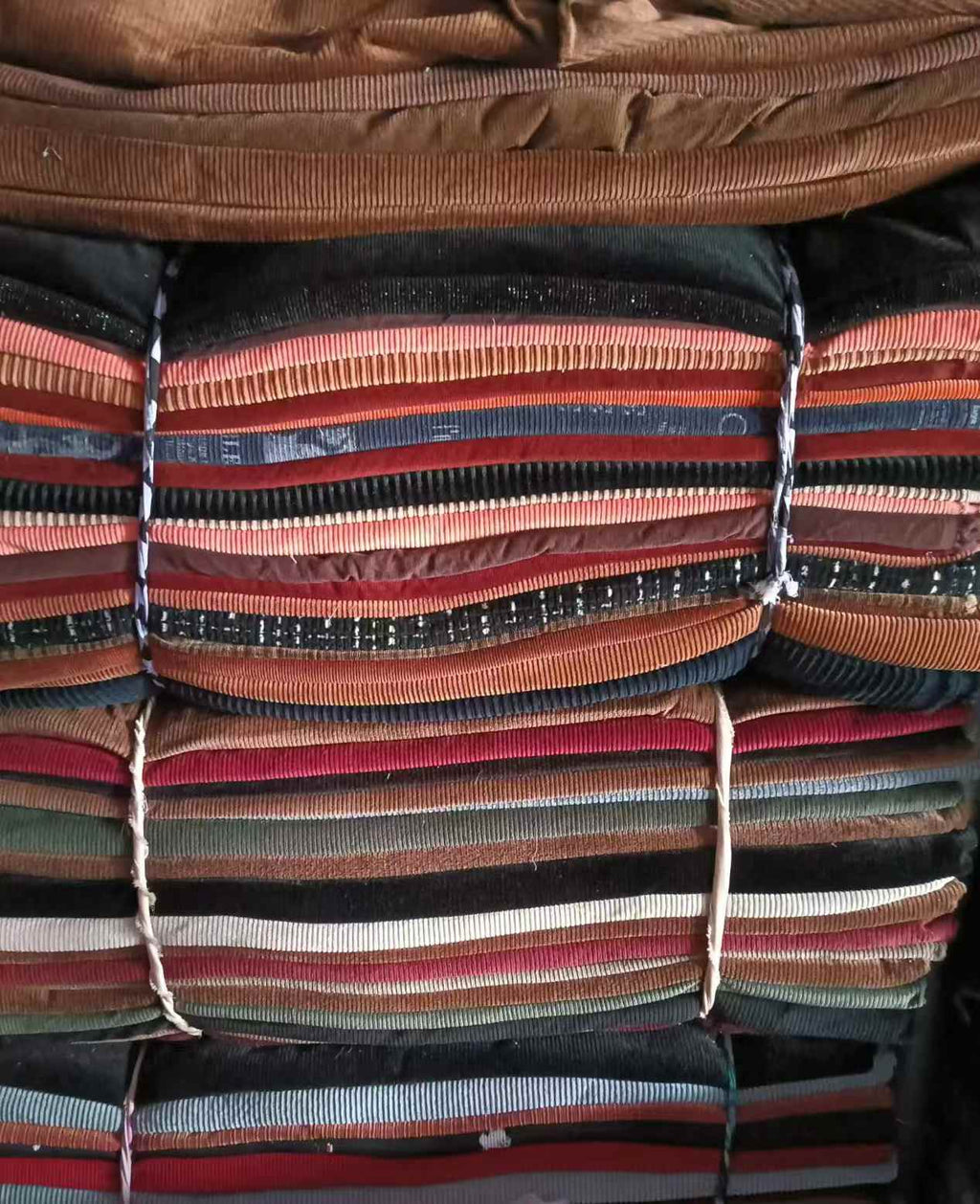 Cotton Corduroy Fabric Scraps - Solid Color Bulk Stock, Soft 100% Cotton Corduroy Remnants for Sewing, DIY Crafts, Clothing & Home Decor | Wholesale Surplus Fabric for Small Business & Hobbyists