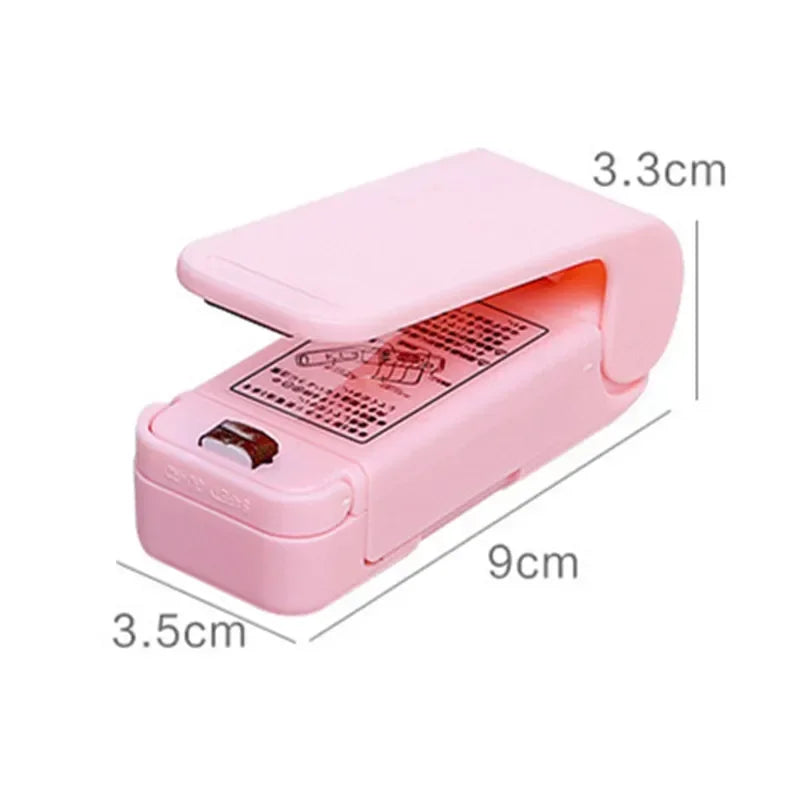 Plastic Bag Sealer Machine Storage Bags Sealing Machine Portable Packing Close Keeping Fresh Seal Food Snack Mini Kitchen Tools