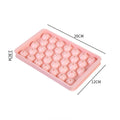 3D Round Ice Cube Tray with Lid Plastic Diamond Style Ice Mold Refrigerator Spherical DIY Moulds Ice Ball Maker Kitchen Tools