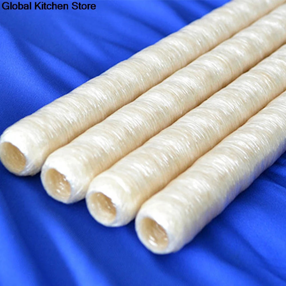Smoked Cellulose Sausage Casing Shell for Sausage Sleeve Cellulose Halal easy to peel Sausage Packing Casing Kitchen Tools