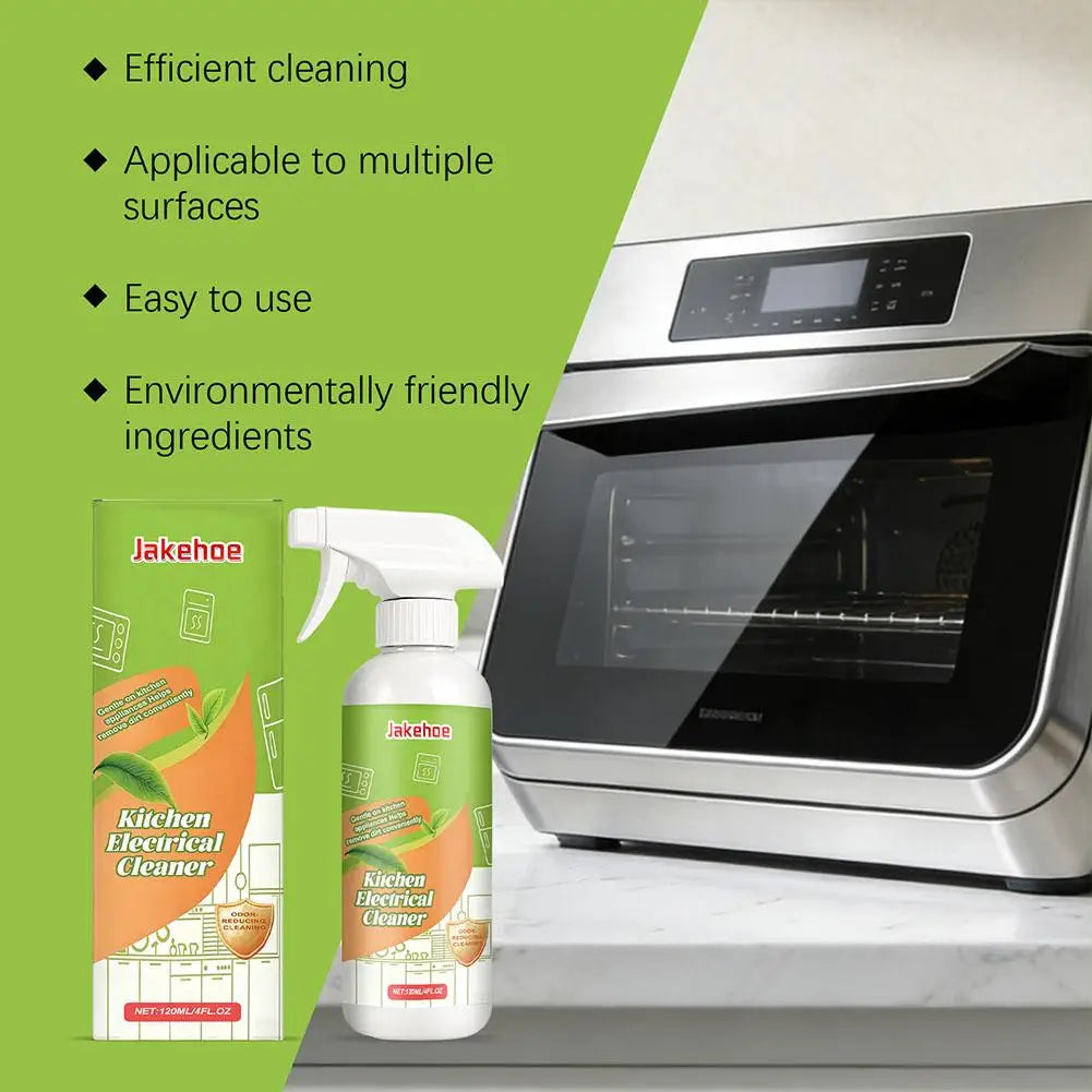 Kitchen Electrical Cleaner Powerful Stain‑Removing Formula for Ovens, Microwaves Stovetops Multi‑Purpose Household Cleaner
