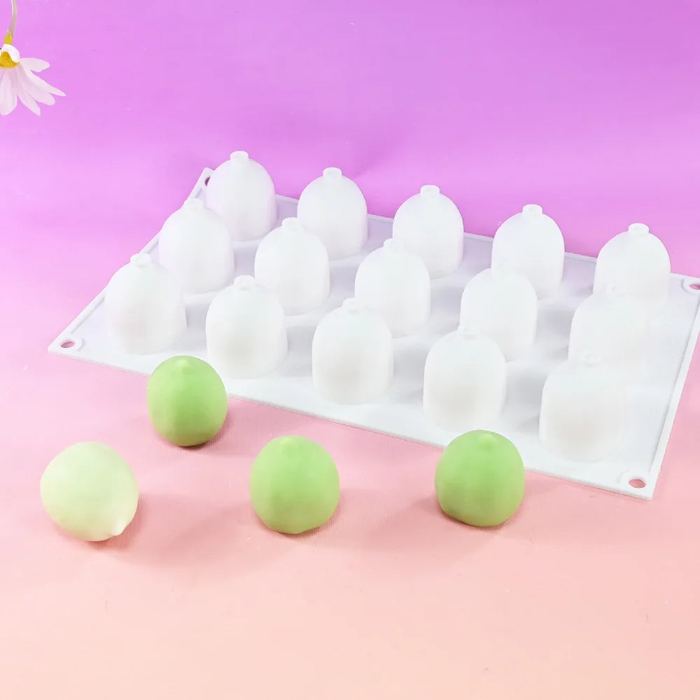Mango Raspberry Silicone Molds for Baking Mousse 3D Fruit Lemon Strawberry Chocolate Cake Decoration Mold Kitchen Tools
