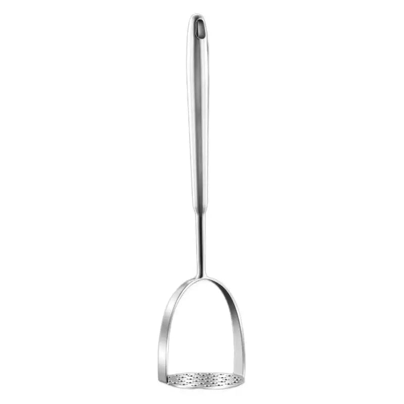 1PC Stainless Steel Mashed Potato Mud Press Household Purple Potato Masher Baby Food Kitchen Tools Household Items