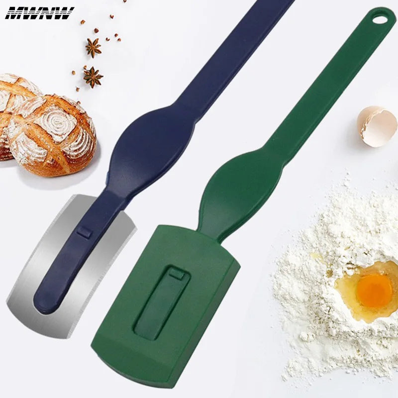 Kitchen bread cutter, engraving knife, stainless steel kitchen baking accessories, printed bread slices, baking pastry tools