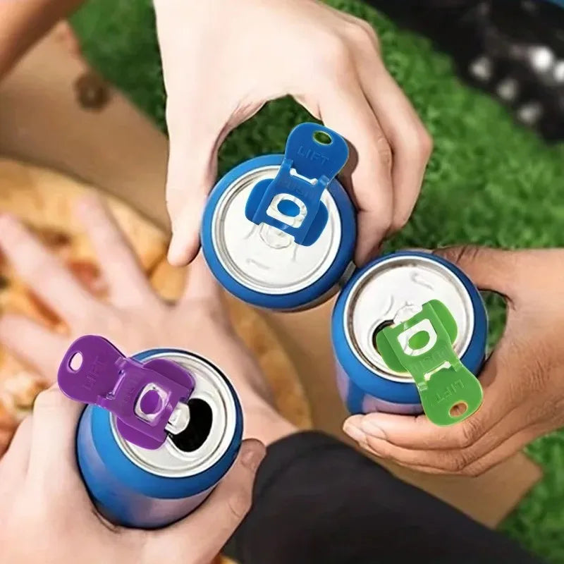 Portable Bottle Opener Multi Colored Beverage Can Openers Sealed Drink Opener Beer Soda  Aluminum Can Lid Remover Kitchen Tools