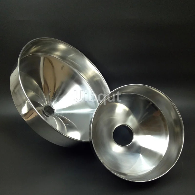 304 Big Stainless Steel Funnel Kitchen Oil Liquid leakage Funnel refueling Detachable Filter Wide Mouth Funnel Kitchen Tools