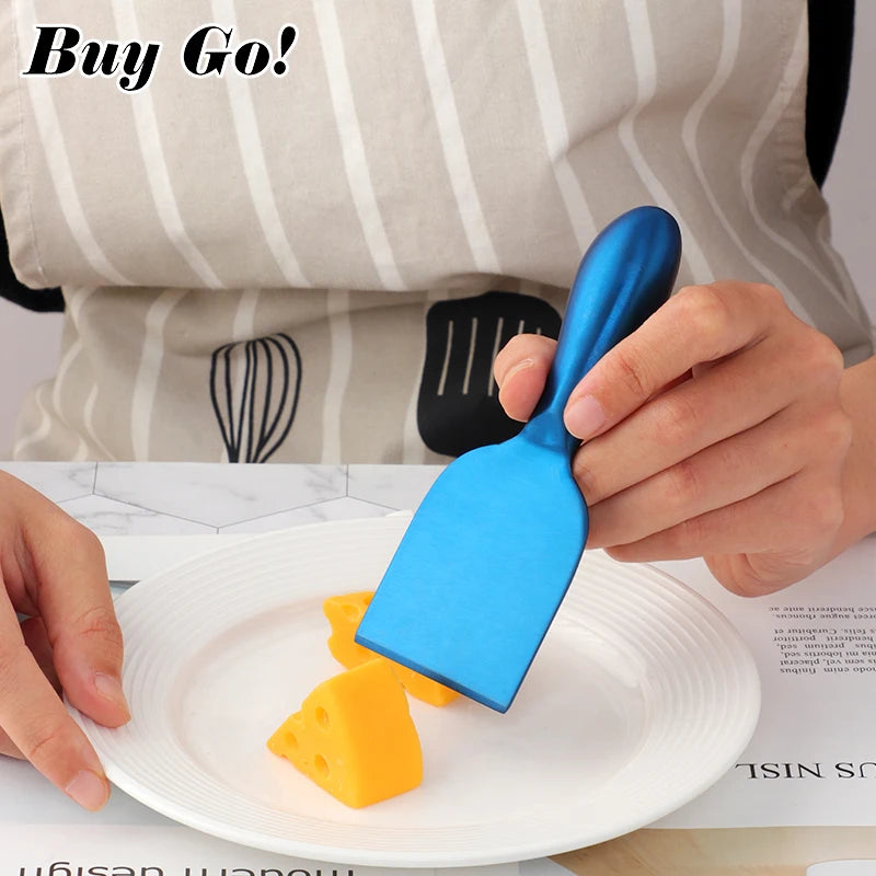 4Pcs Cheese Tool Gold Cheese Slicer Cutter Knife Creative Cheese Graters Kitchen Tools Cake Spatula Butter Knife Cheese Set