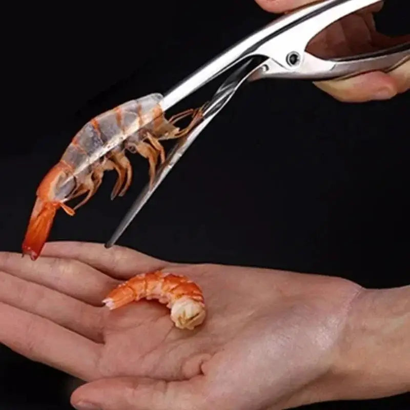 Stainless Steel Shrimp Peeler Prawn Kitchen Appliance Line Cutter Cleaning Shrimp Line Fishing Lobster Seafood kitchen Tools
