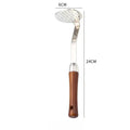 1PC Stainless Steel Mashed Potato Mud Press Household Purple Potato Masher Baby Food Kitchen Tools Household Items