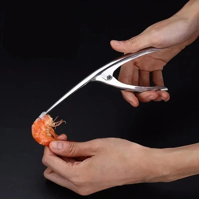 Stainless Steel Shrimp Peeler Prawn Kitchen Appliance Line Cutter Cleaning Shrimp Line Fishing Lobster Seafood kitchen Tools