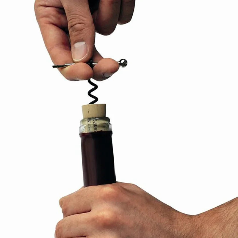 1/3/5pcs Red Wine Bottle Opener Cork Screw Bottle Corkscrew with Ring Keychain Mini Party Bar Kitchen Tools