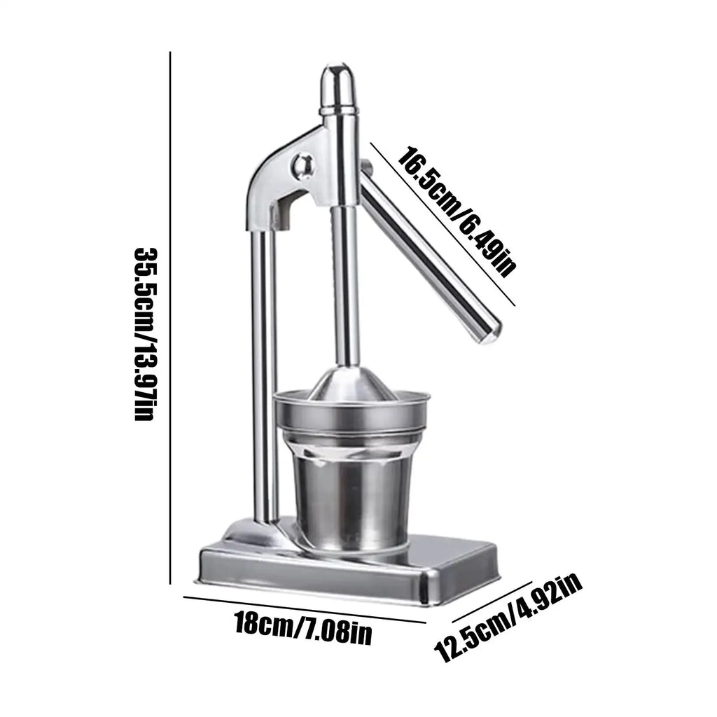 Orange Juice Maker Stainless Steel Manual Juicer Handheld Vegetable Fruit Home Squeezer Extractor Citrus Press Kitchen Tools